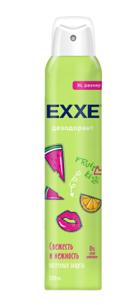 Дез. спрей Exxe 200мл. жен. Fruit kiss свежесть и нежность (6)