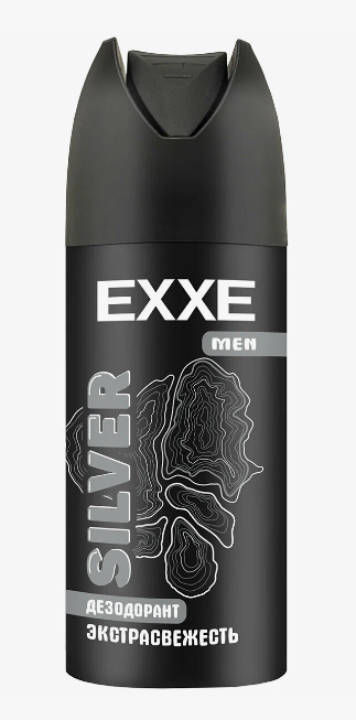 Дез. спрей Exxe 150мл. муж. Silver Экстрасвежесть (6)