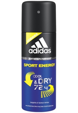 Дез. спрей Adidas 150мл. муж. Sport Energy