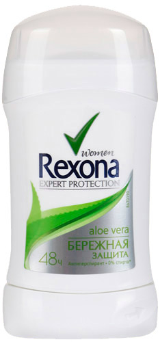 Дез. тверд. Rexona 40мл. жен. Алое вера (6)